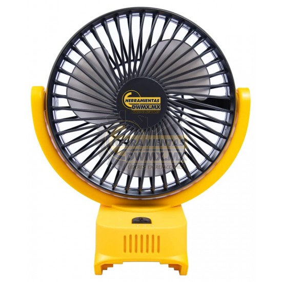 VENTILADOR PERSONAL COMPATIBLE CON LAS BATERIAS 20V (BATERIA NO INCLUIDA) DW-08